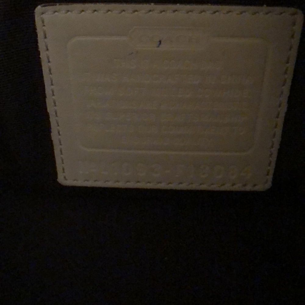 Coach Vintage leather tassel bag. - Picture 8 of 14